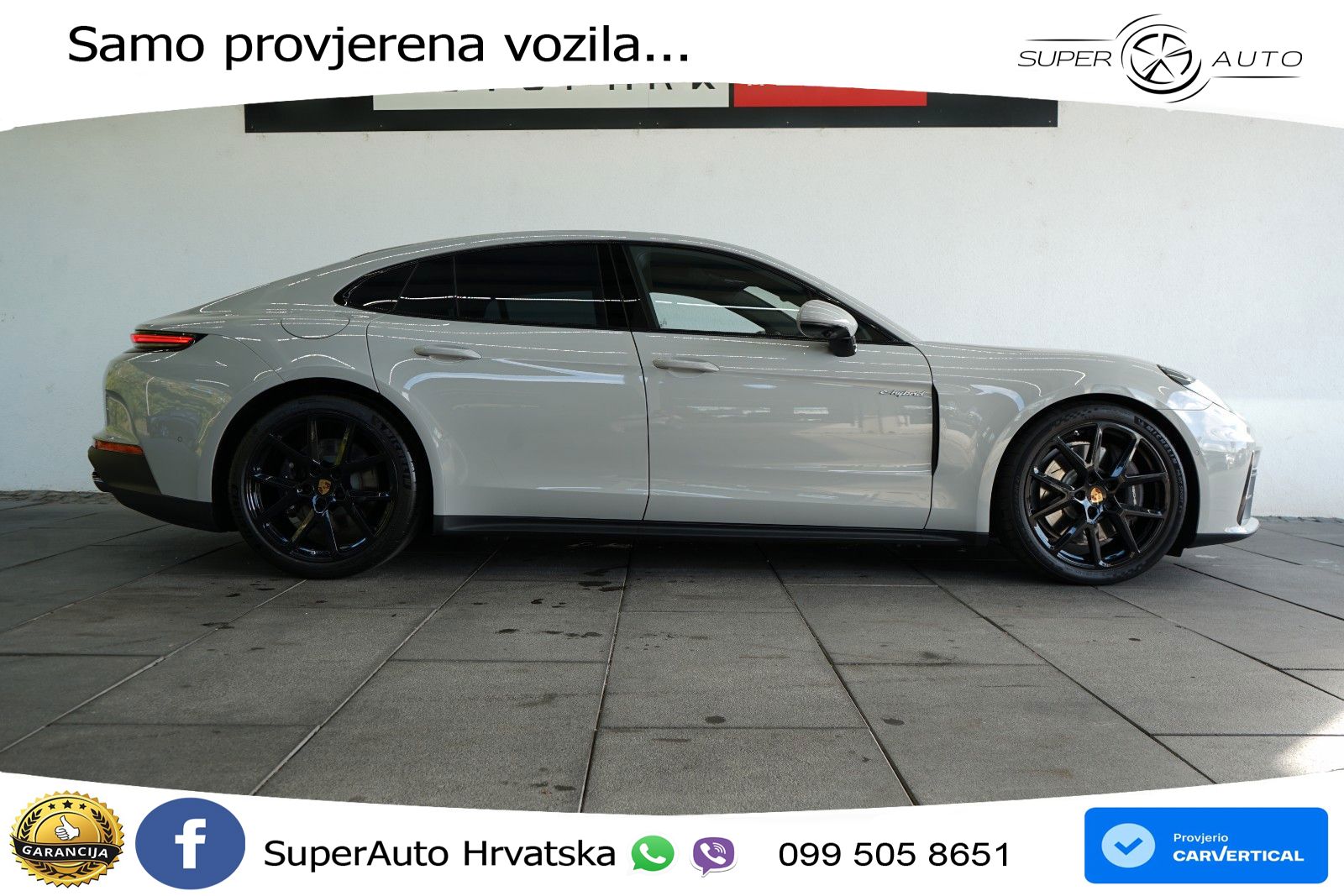 Porsche Panamera 4 2.9 V6 (470 KS) E-Hybrid PDK ACC+HEAD+4xGR SJED+360+PANO