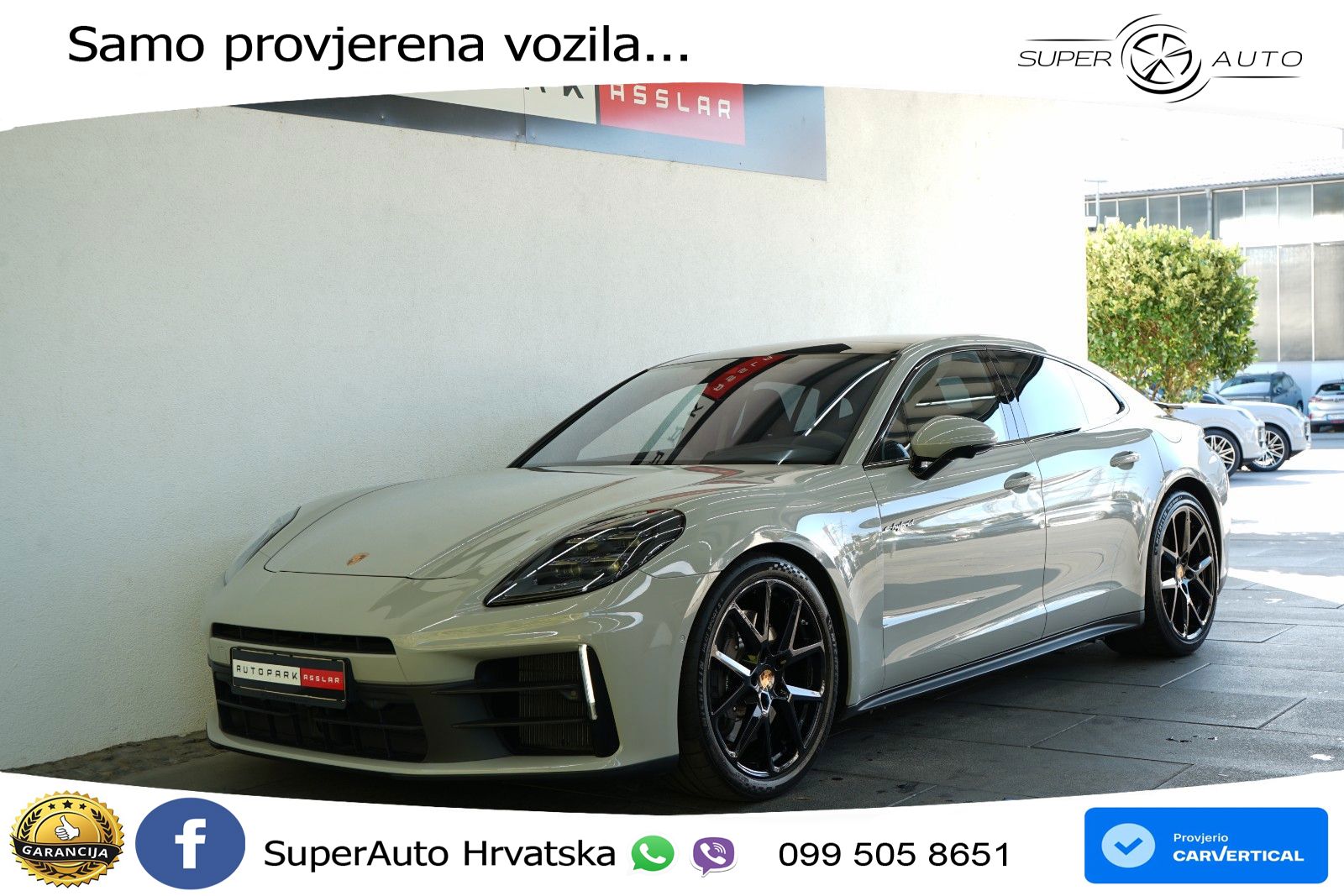 Porsche Panamera 4 2.9 V6 (470 KS) E-Hybrid PDK ACC+HEAD+4xGR SJED+360+PANO