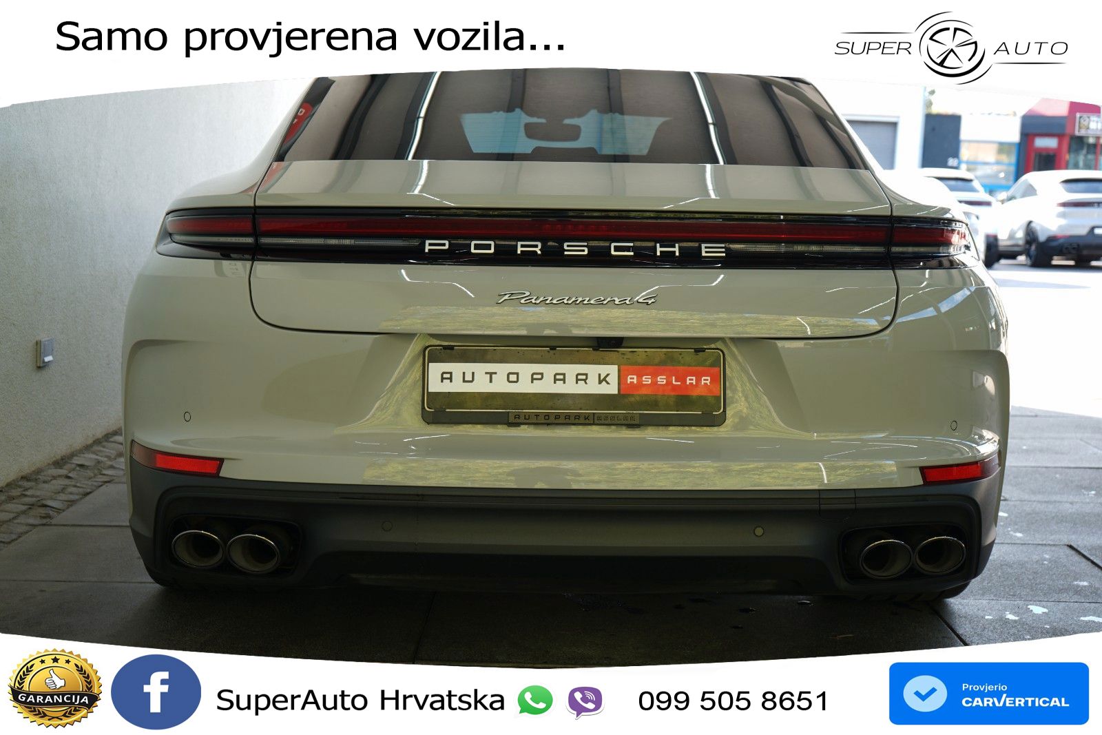 Porsche Panamera 4 2.9 V6 (470 KS) E-Hybrid PDK ACC+HEAD+4xGR SJED+360+PANO