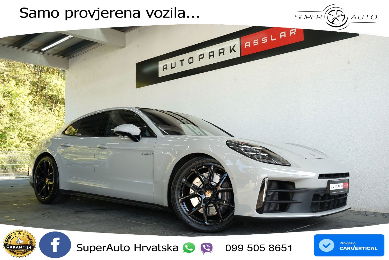 Porsche Panamera 4 2.9 V6 (470 KS) E-Hybrid PDK ACC+HEAD+4xGR SJED+360+PANO
