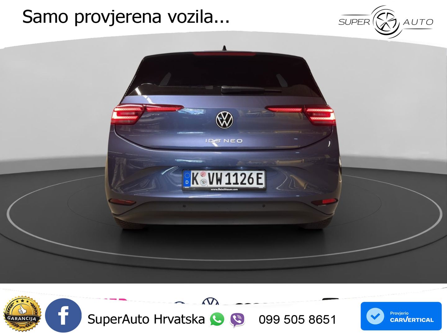 Volkswagen ID.3 58 kWh (190 KS)