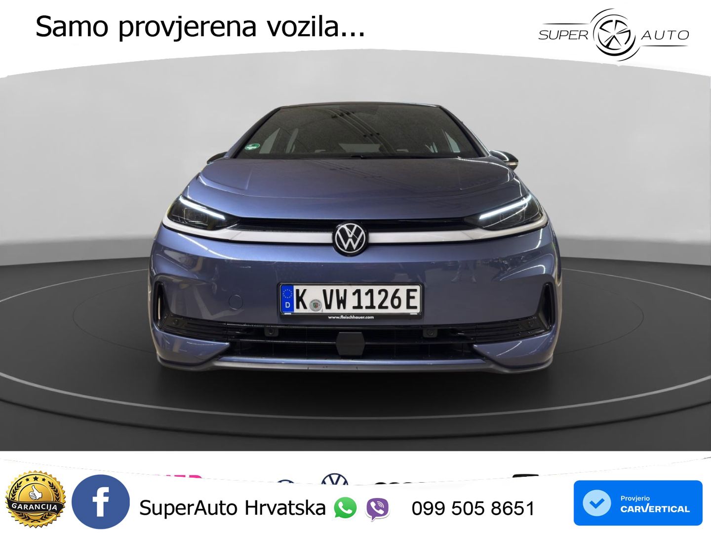 Volkswagen ID.3 58 kWh (190 KS)