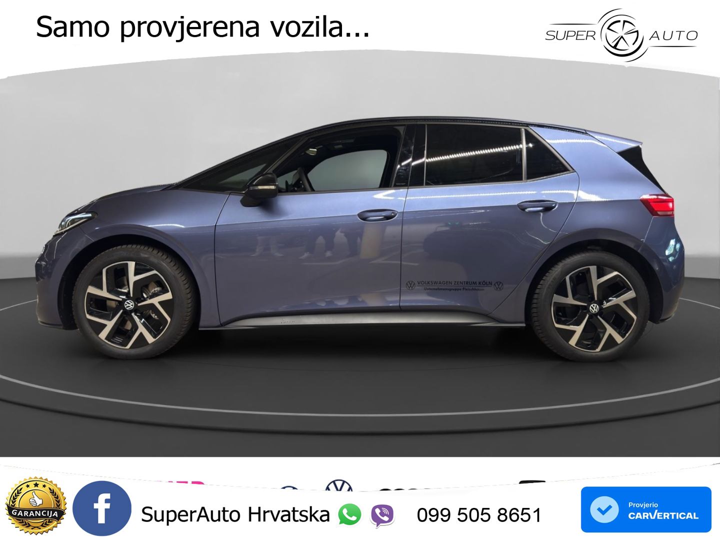 Volkswagen ID.3 58 kWh (190 KS)