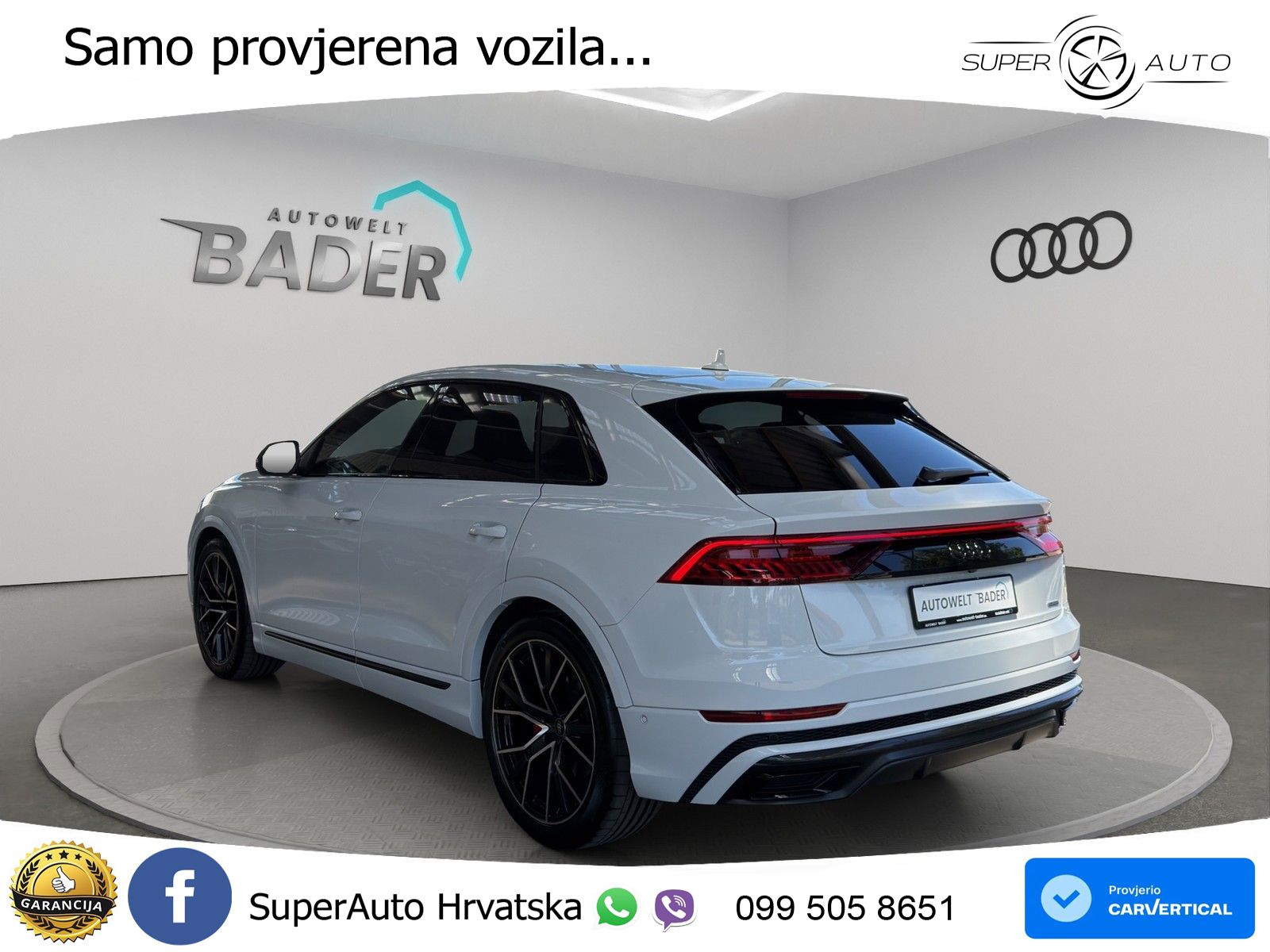 Audi Q8 50 TDI V6 (286 KS) quattro Tiptronic
