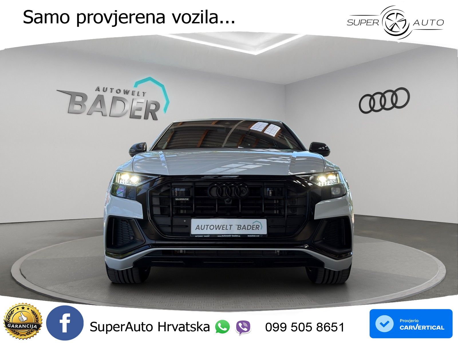 Audi Q8 50 TDI V6 (286 KS) quattro Tiptronic