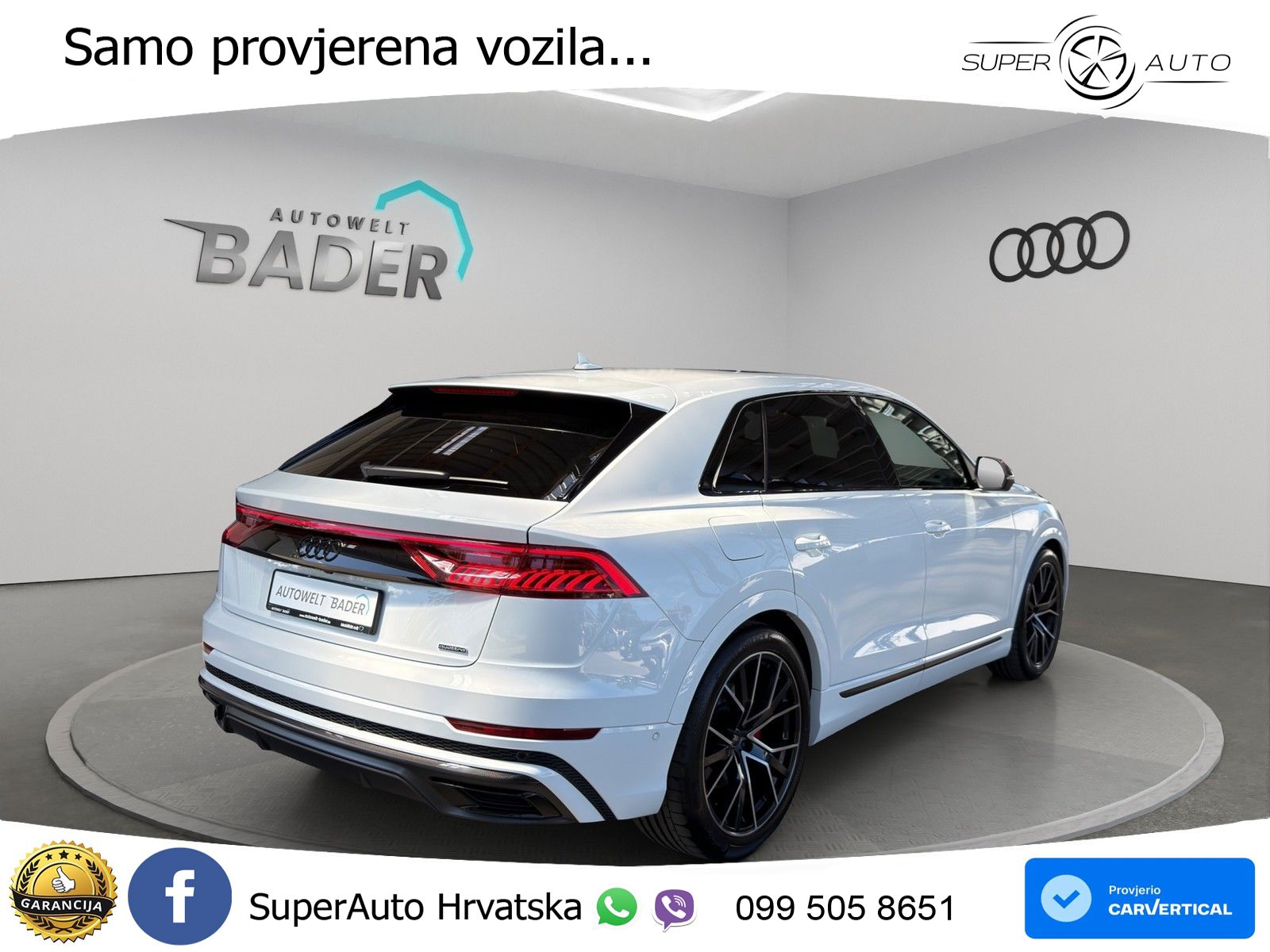 Audi Q8 50 TDI V6 (286 KS) quattro Tiptronic