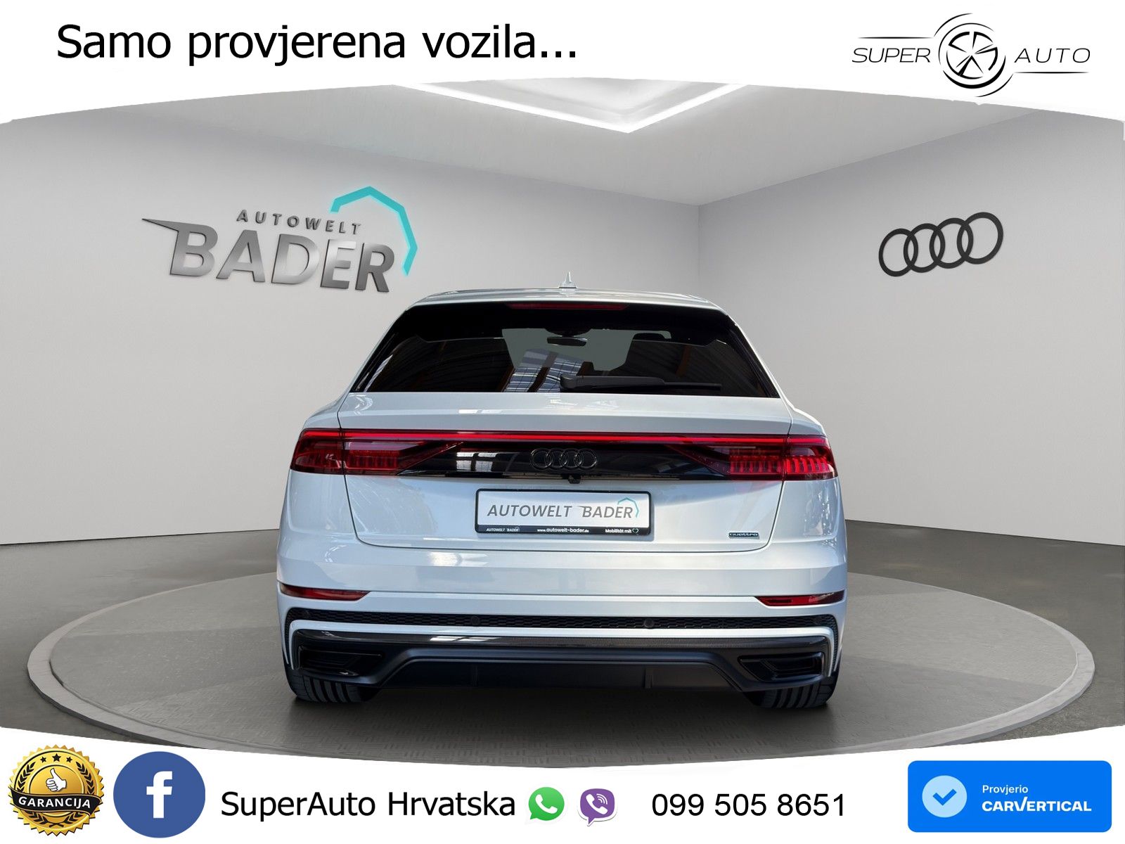 Audi Q8 50 TDI V6 (286 KS) quattro Tiptronic