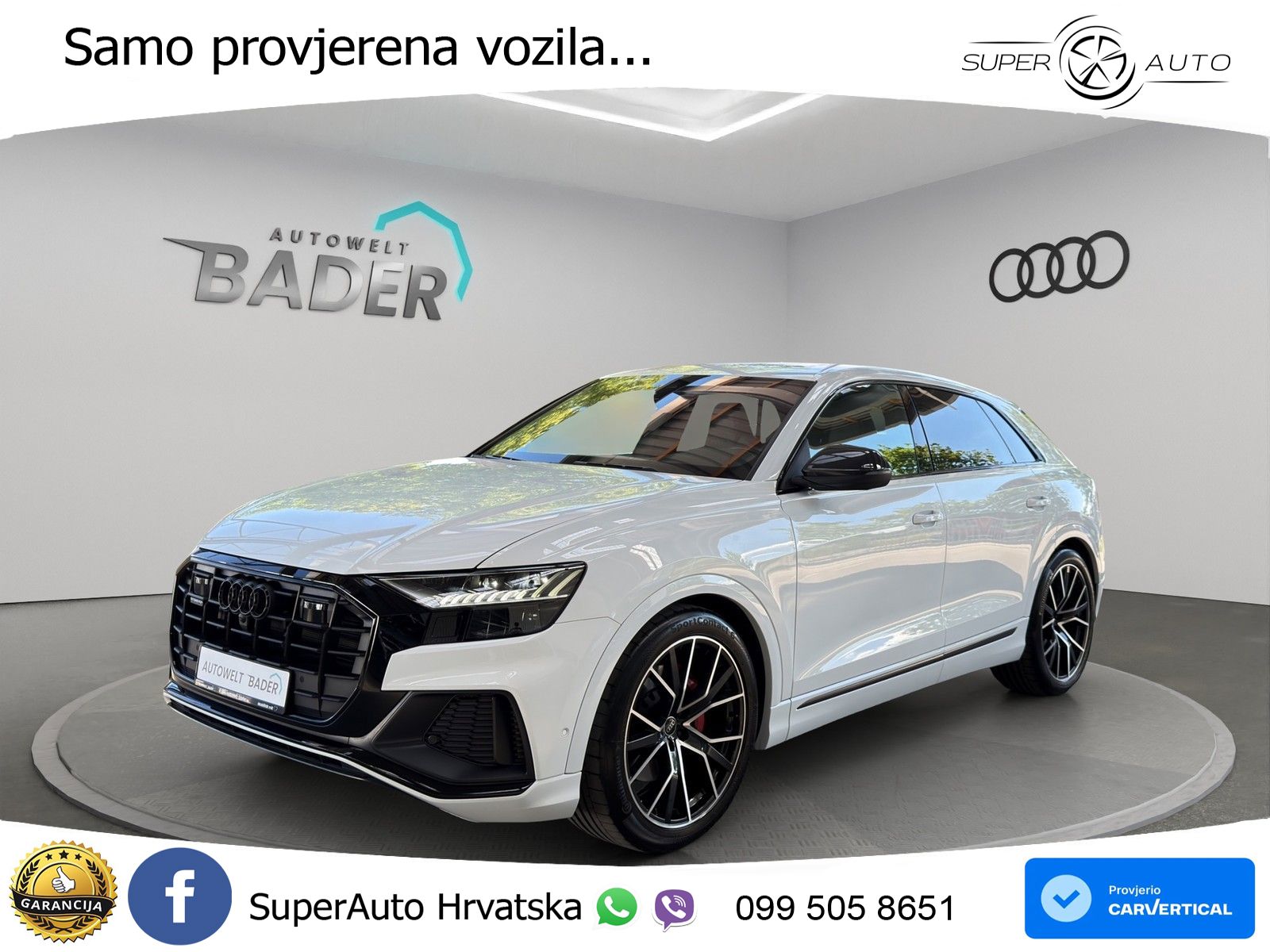 Audi Q8 50 TDI V6 (286 KS) quattro Tiptronic