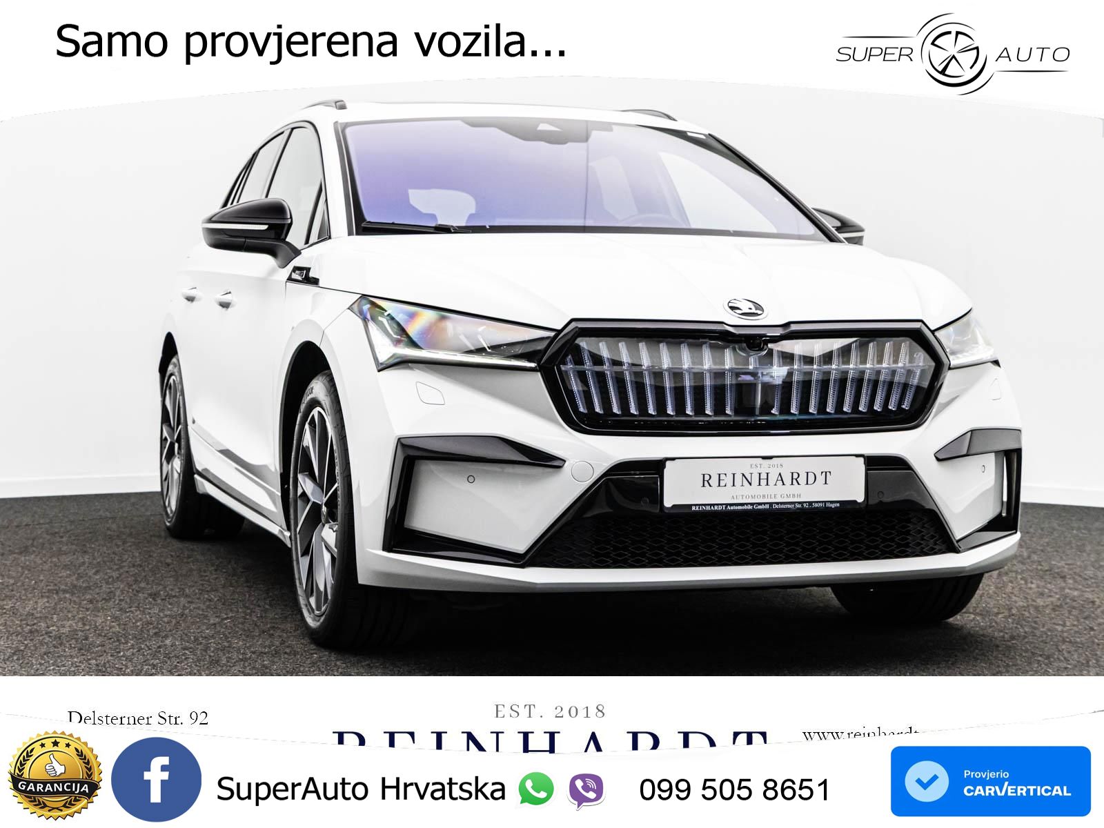 Škoda Enyaq iV 80x 82 kWh (265 KS) AWD