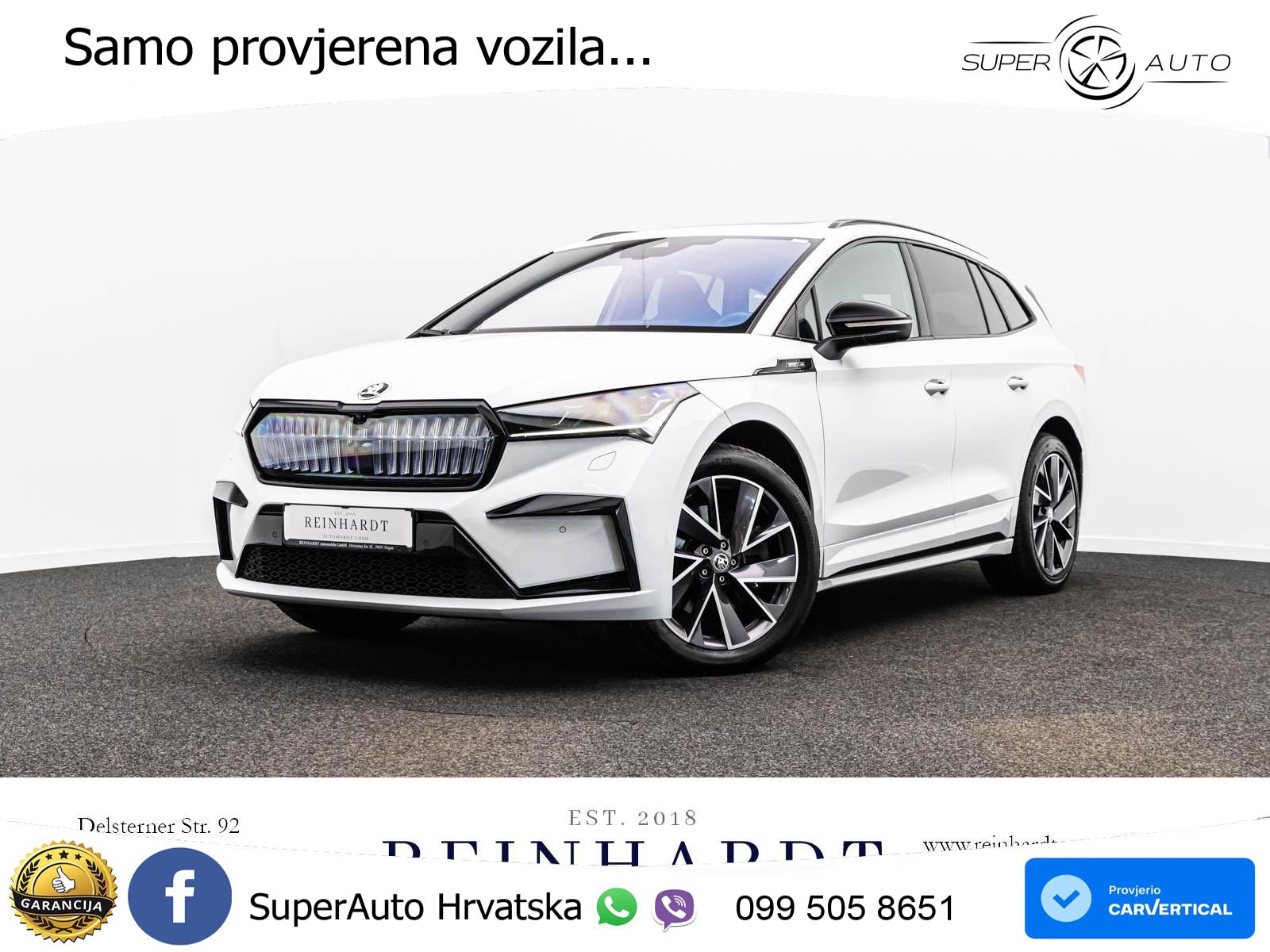 Škoda Enyaq iV 80x 82 kWh (265 KS) AWD