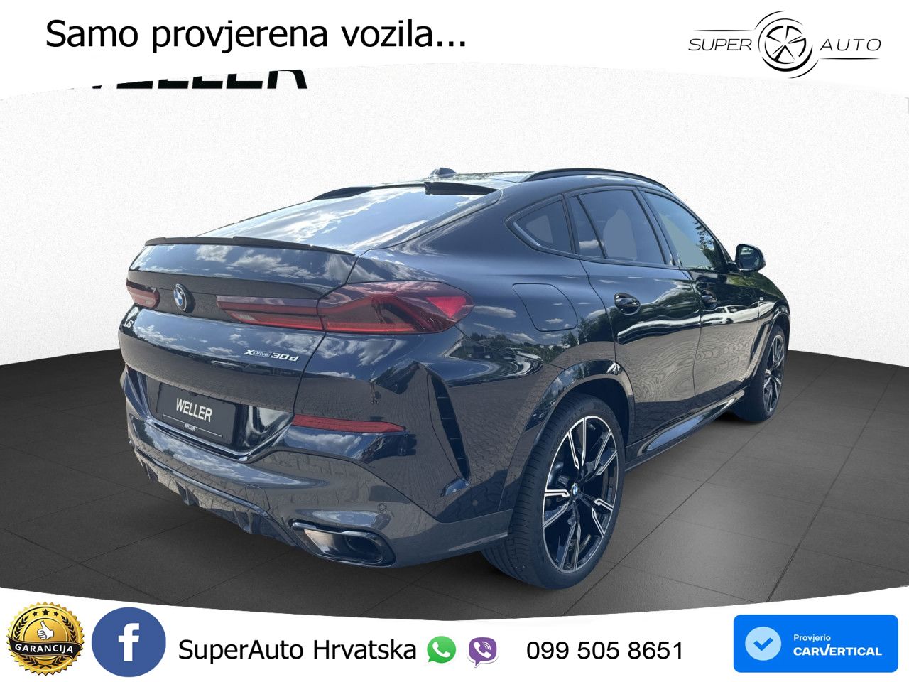 BMW X6 30d (298 KS) xDrive Steptronic M Sport LED+GR SJED+ACC