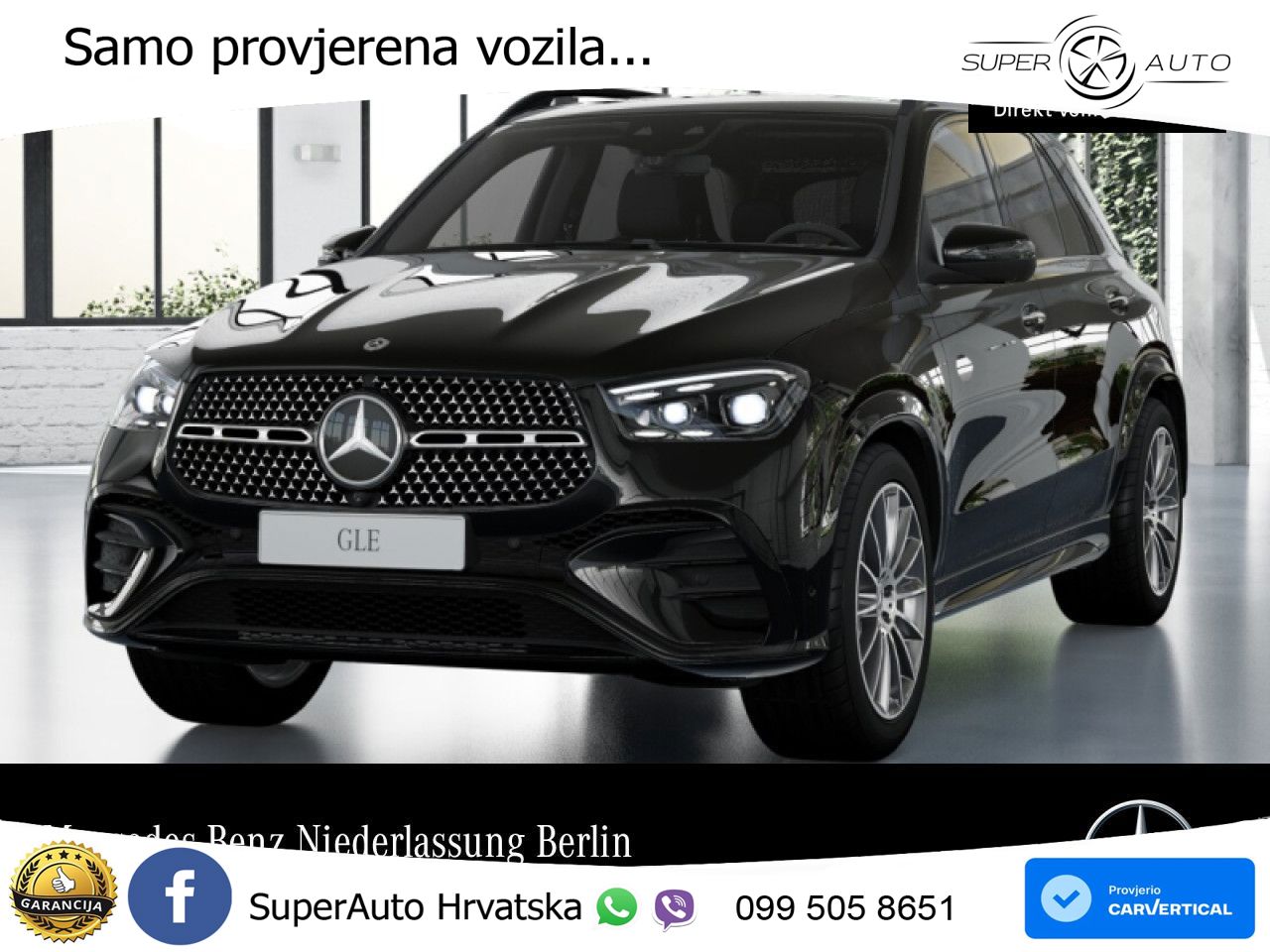 Mercedes GLE 450d (367 KS) EQ Boost 4MATIC 9G-TRONIC AMG LED+GR SJED+ACC