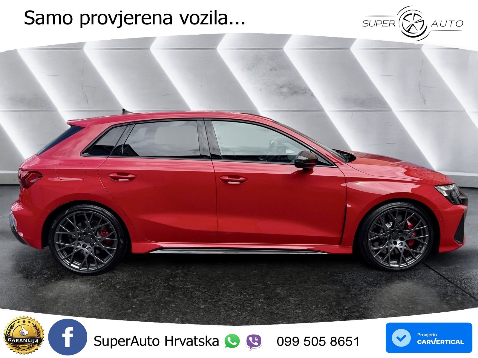 Audi RS3 Sedan 2.5 TFSI (400 KS) quattro S tronic LED+GR SJED+ACC