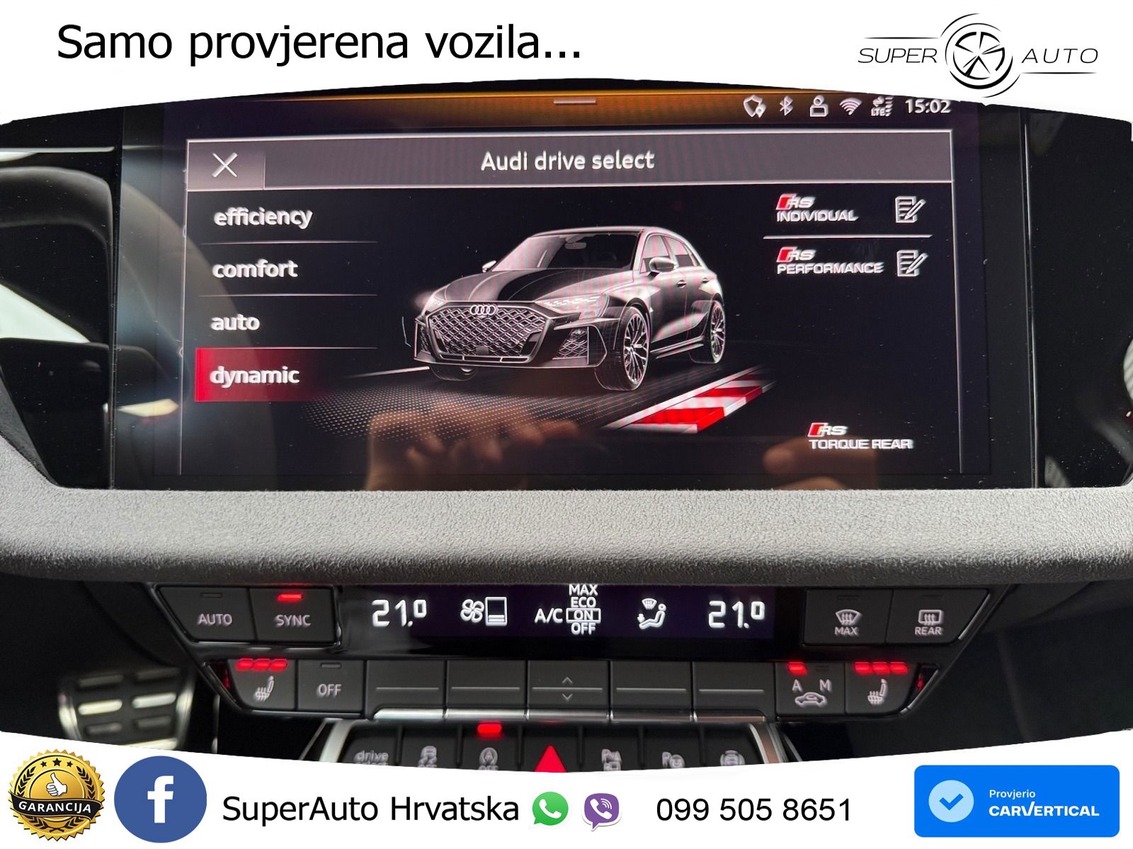 Audi RS3 Sedan 2.5 TFSI (400 KS) quattro S tronic LED+GR SJED+ACC