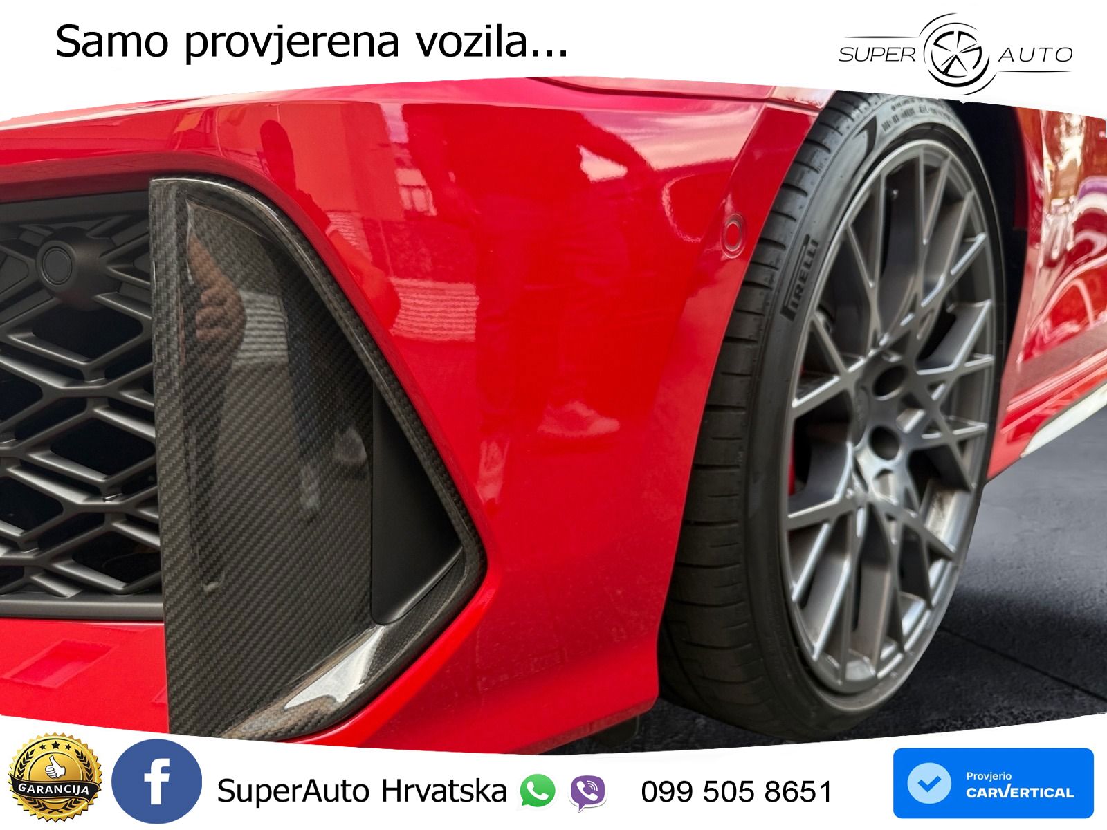 Audi RS3 Sedan 2.5 TFSI (400 KS) quattro S tronic LED+GR SJED+ACC