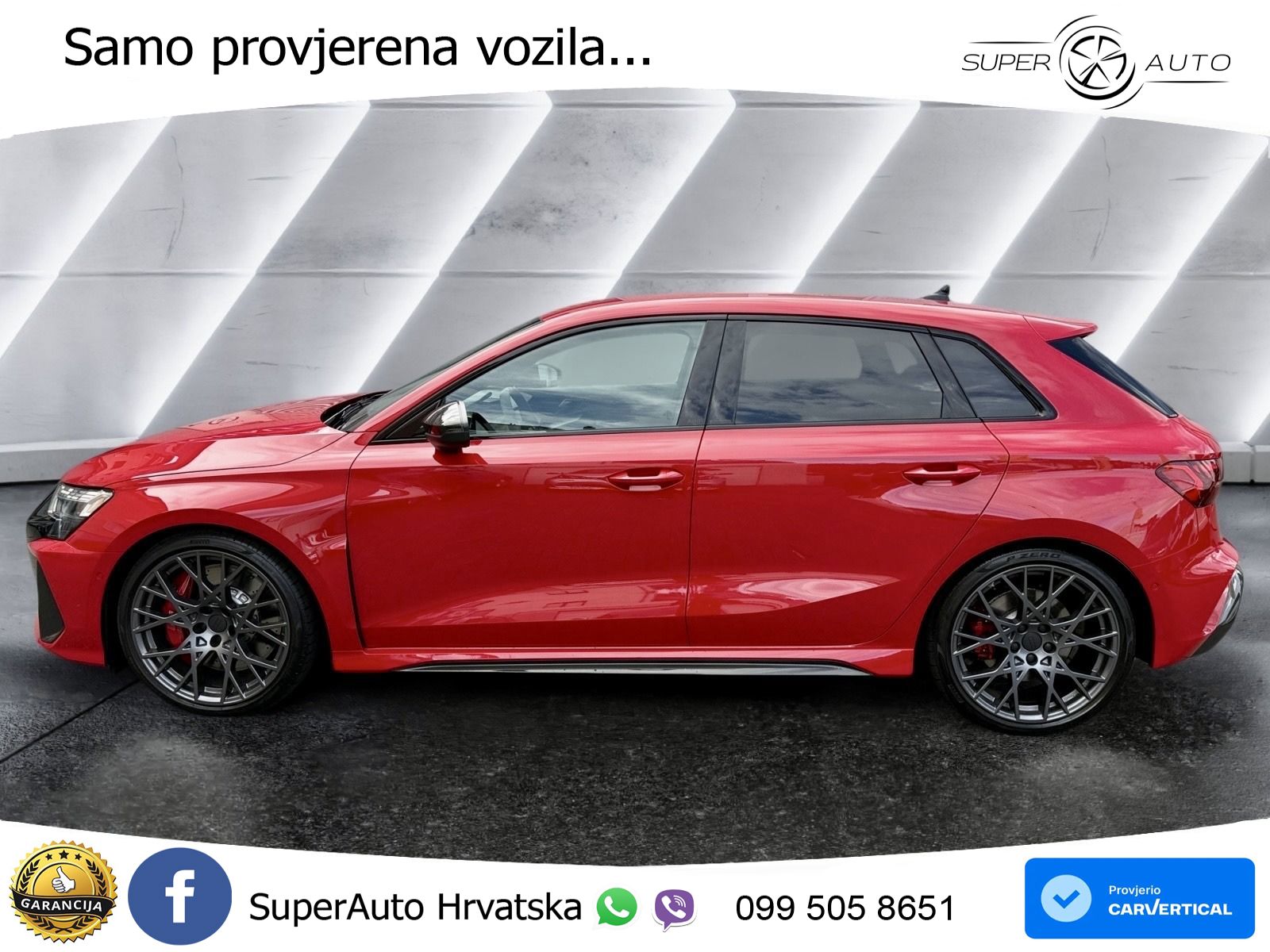 Audi RS3 Sedan 2.5 TFSI (400 KS) quattro S tronic LED+GR SJED+ACC