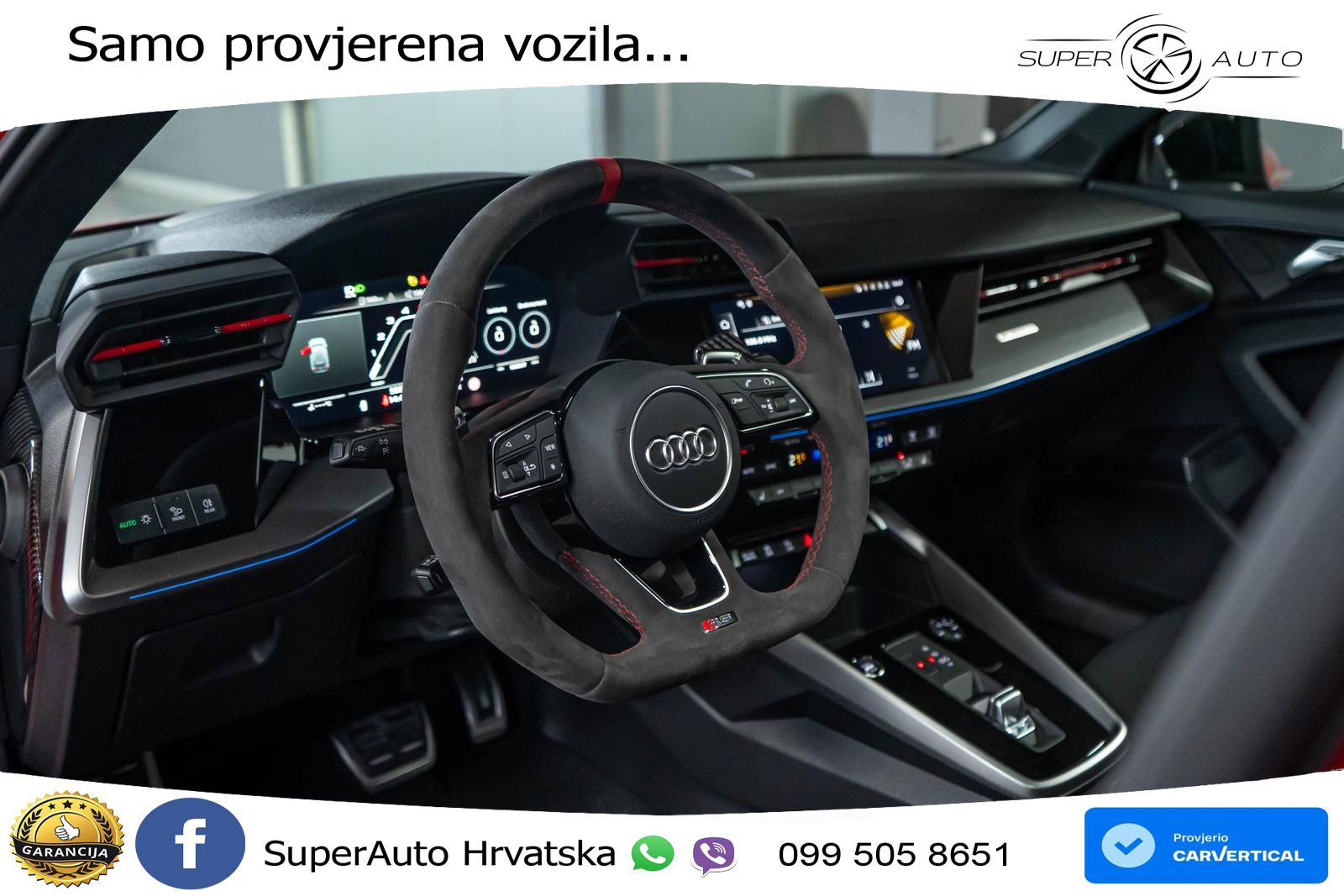 Audi RS3-R ABT Sportback 2.5 TFSI (500 KS) quattro S tronic LED+GR SJED+ACC