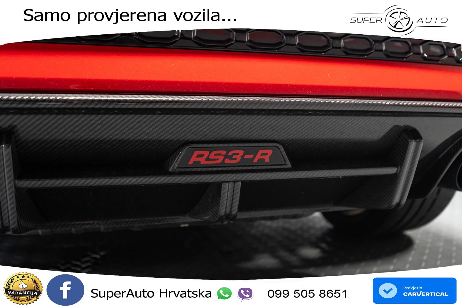 Audi RS3-R ABT Sportback 2.5 TFSI (500 KS) quattro S tronic LED+GR SJED+ACC