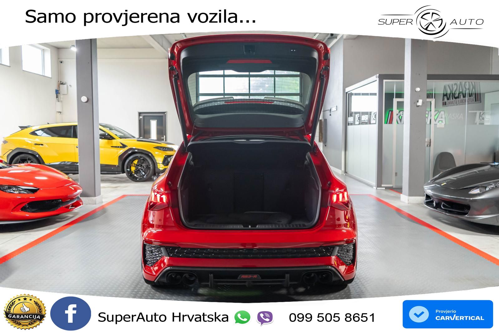 Audi RS3-R ABT Sportback 2.5 TFSI (500 KS) quattro S tronic LED+GR SJED+ACC