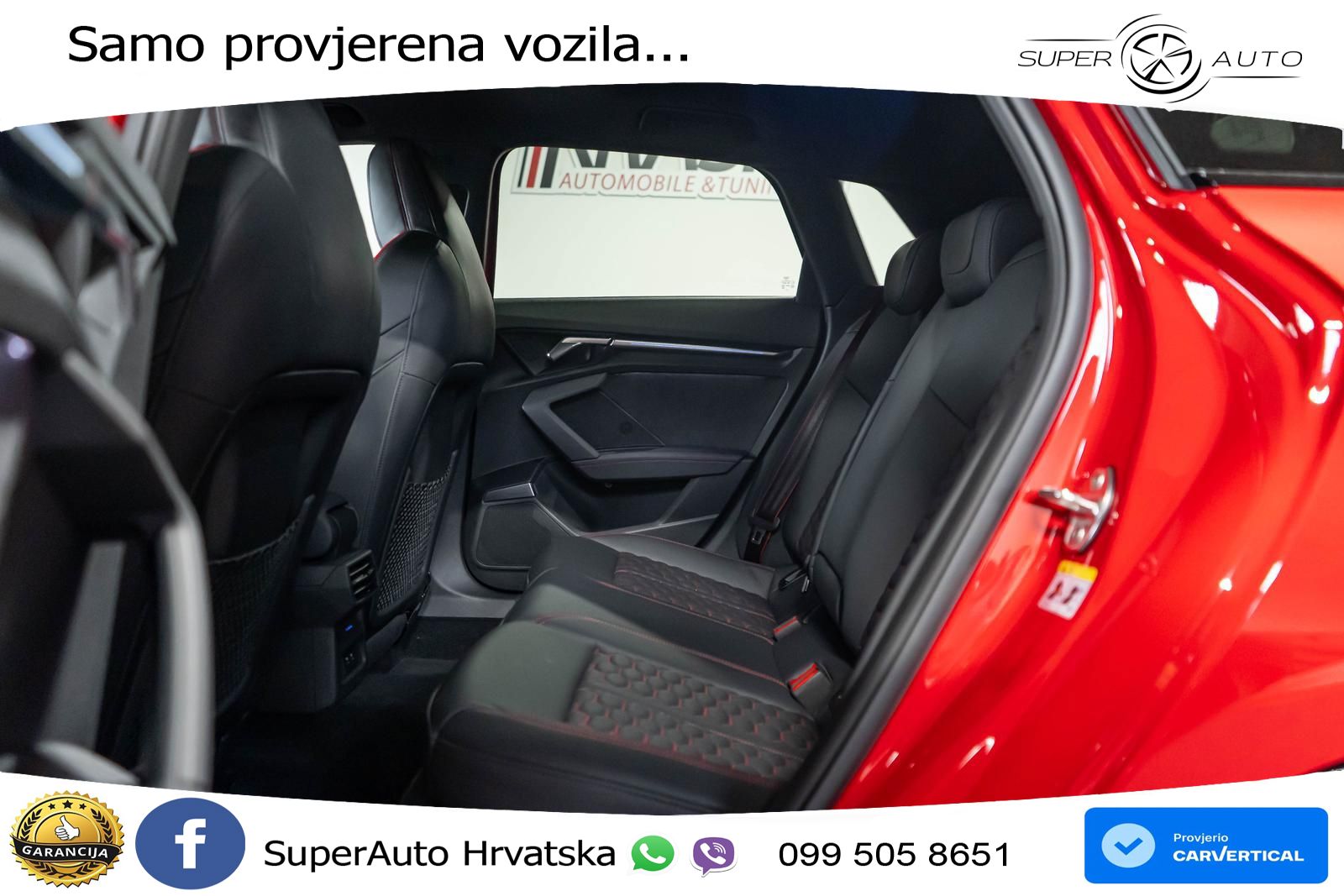 Audi RS3-R ABT Sportback 2.5 TFSI (500 KS) quattro S tronic LED+GR SJED+ACC