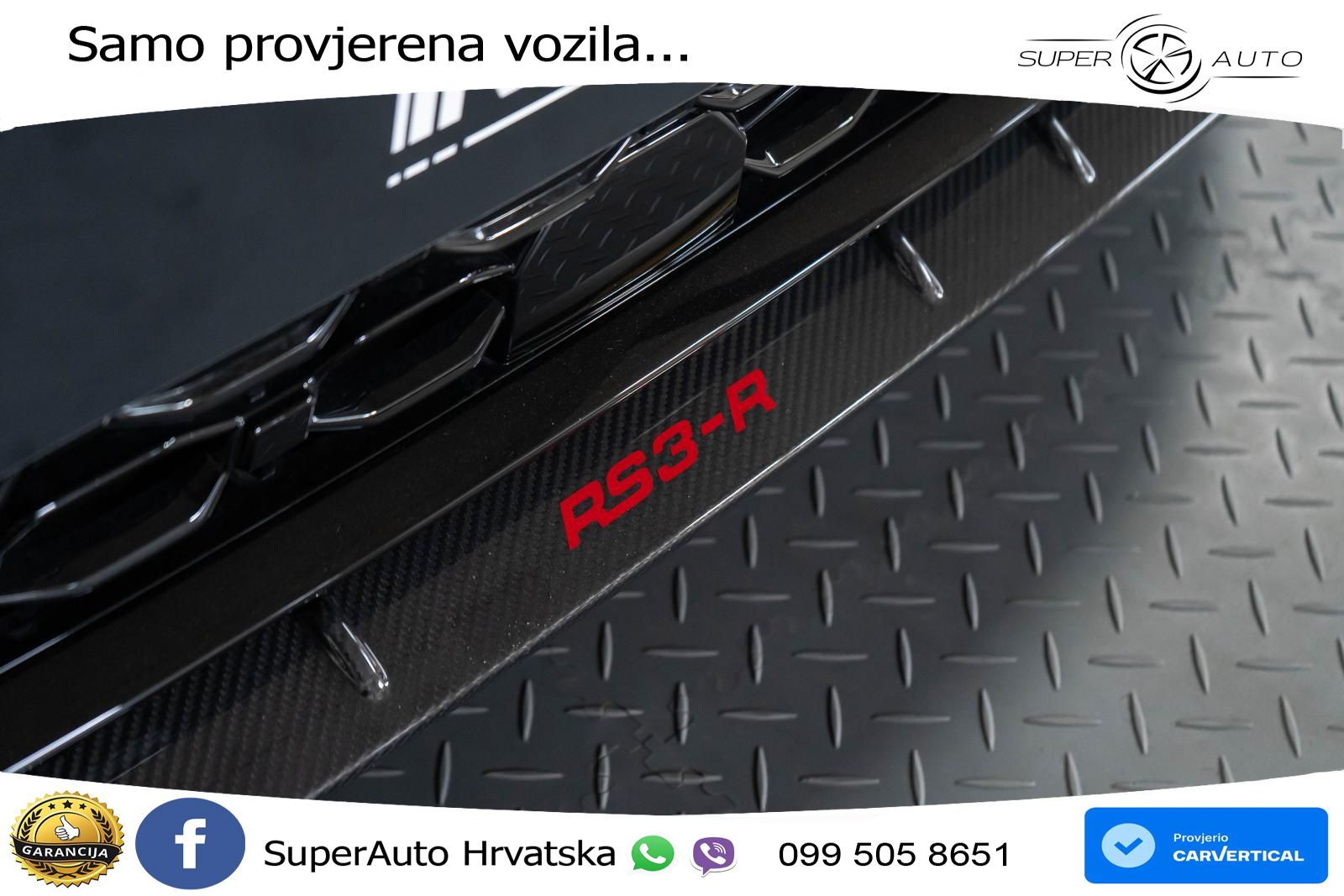 Audi RS3-R ABT Sportback 2.5 TFSI (500 KS) quattro S tronic LED+GR SJED+ACC