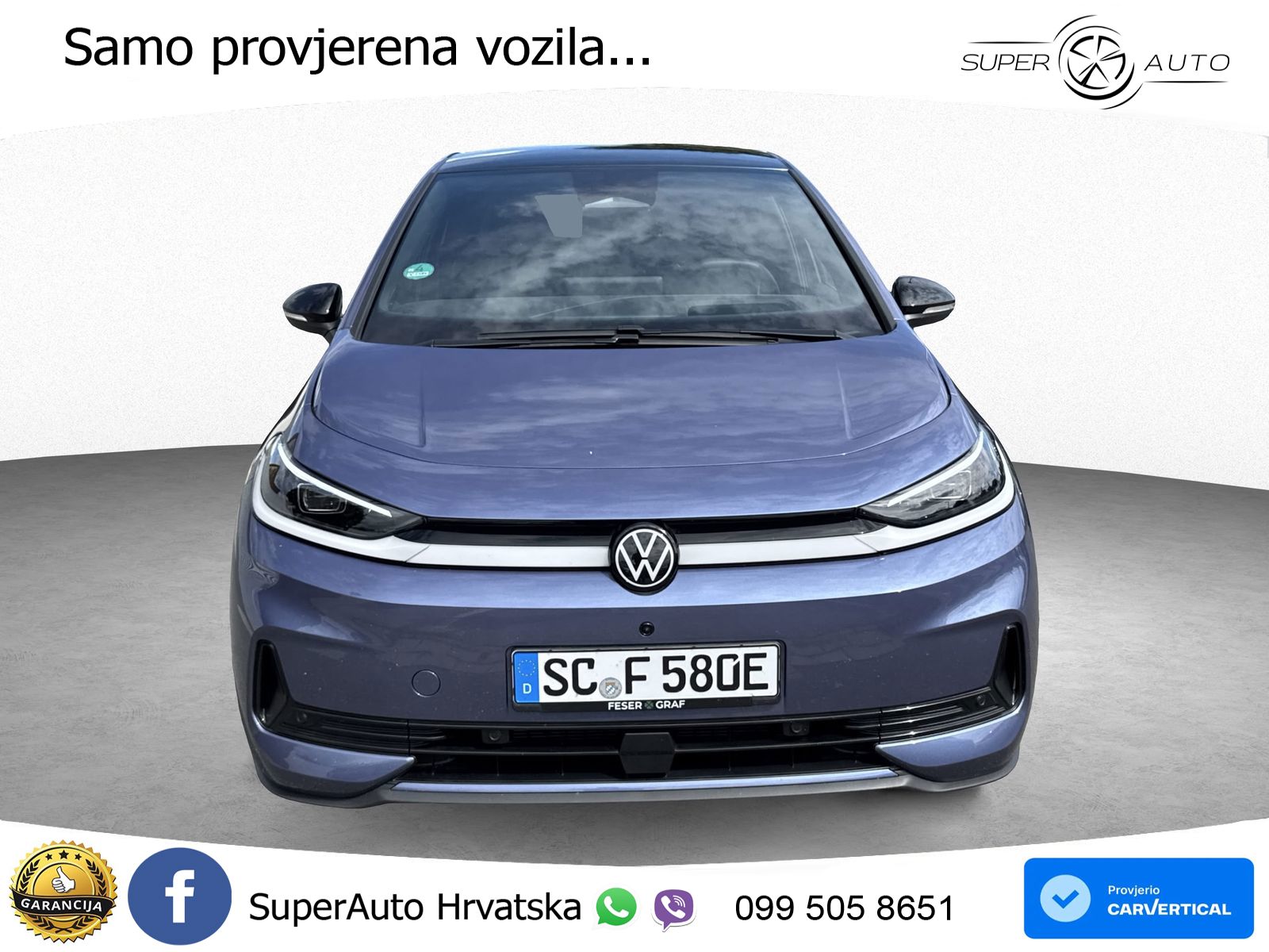 Volkswagen ID.3 79 kWh (231 KS) LED+GR SJED+ACC