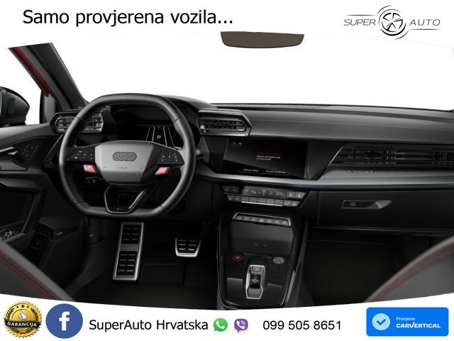 Audi RS3 Sedan 2.5 TFSI (400 KS) quattro S tronic LED+GR SJED+ACC