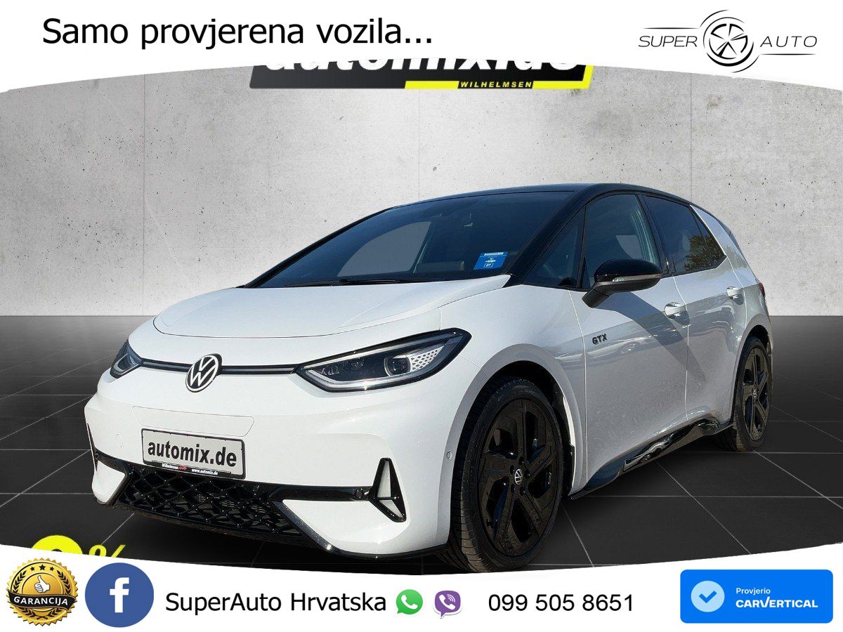 Volkswagen ID.3 GTX 84 kWh (286 KS)