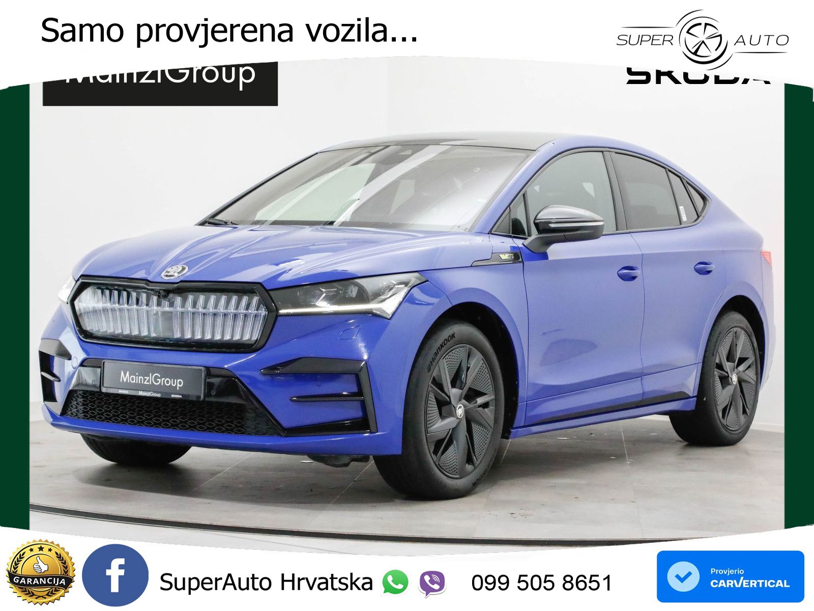 Škoda Enyaq Coupe iV RS 82 kWh (299 KS) AWD LED+GR SJED+ACC