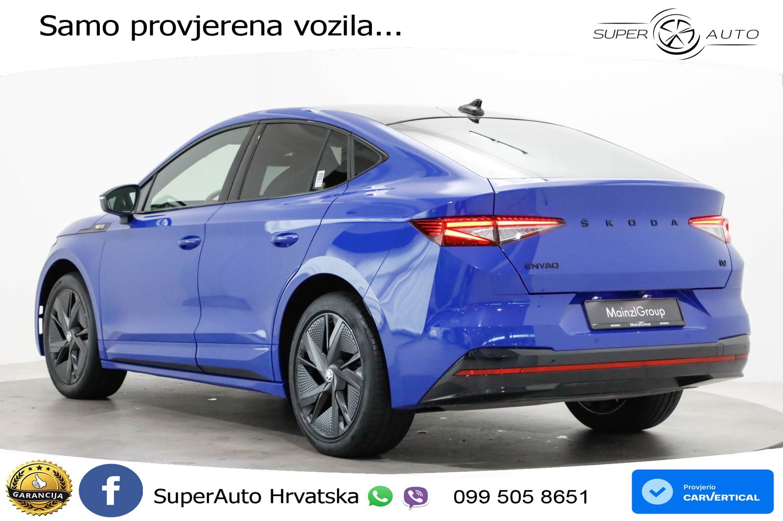 Škoda Enyaq Coupe iV RS 82 kWh (299 KS) AWD LED+GR SJED+ACC