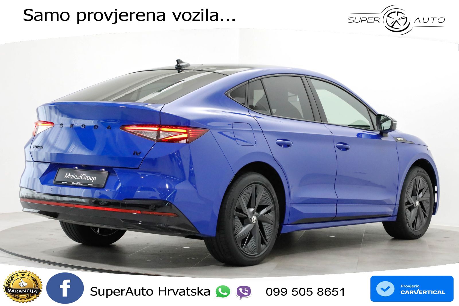 Škoda Enyaq Coupe iV RS 82 kWh (299 KS) AWD LED+GR SJED+ACC
