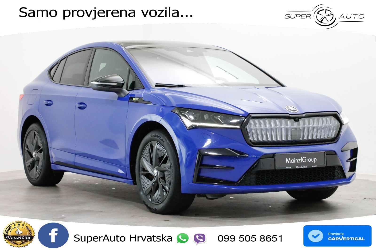 Škoda Enyaq Coupe iV RS 82 kWh (299 KS) AWD LED+GR SJED+ACC