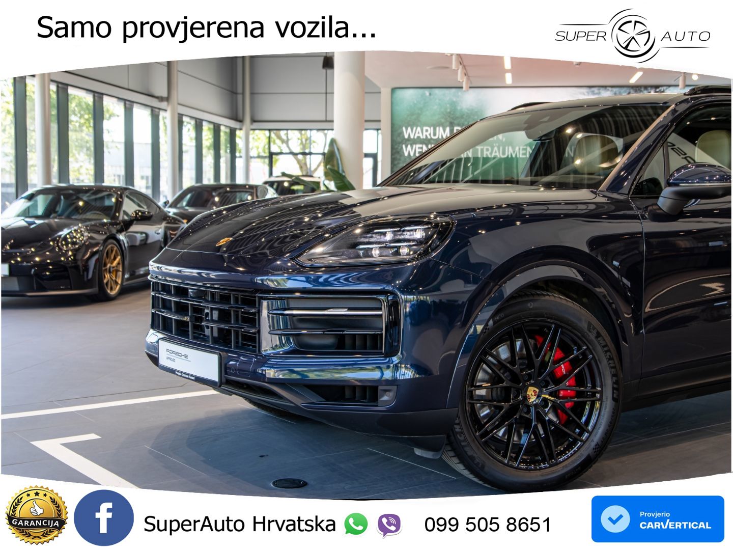 Porsche Cayenne S 4.0 V8 (474 KS) Tiptronic S