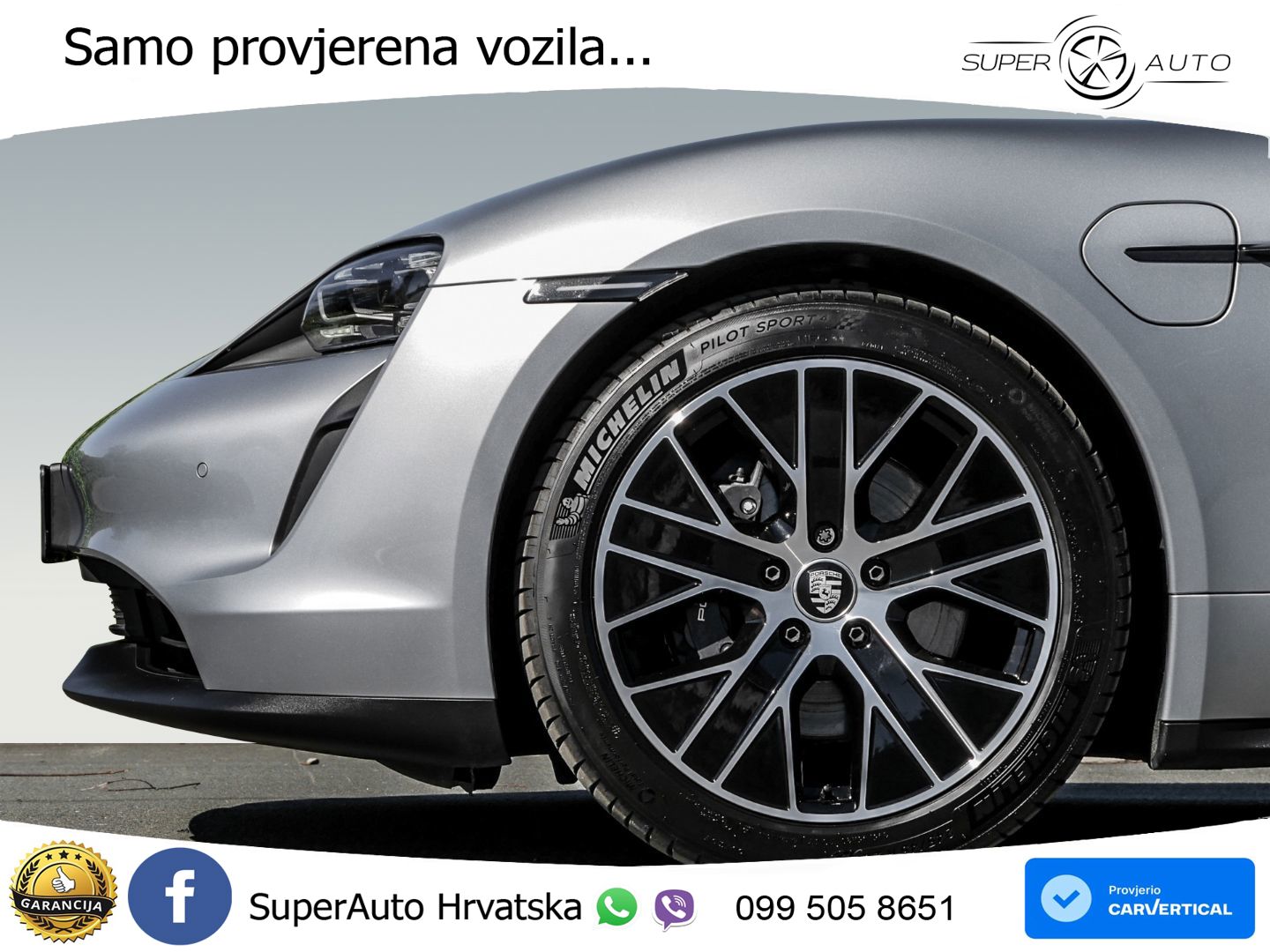 Porsche Taycan Sport Turismo Performance Plus 93.4 kWh (476 KS)