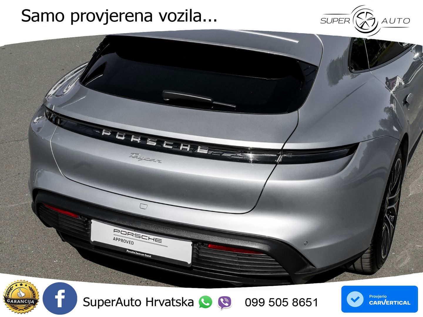 Porsche Taycan Sport Turismo Performance Plus 93.4 kWh (476 KS)