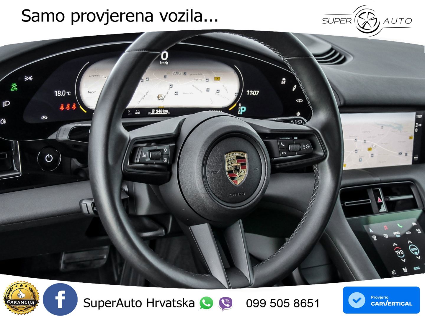Porsche Taycan Sport Turismo Performance Plus 93.4 kWh (476 KS)