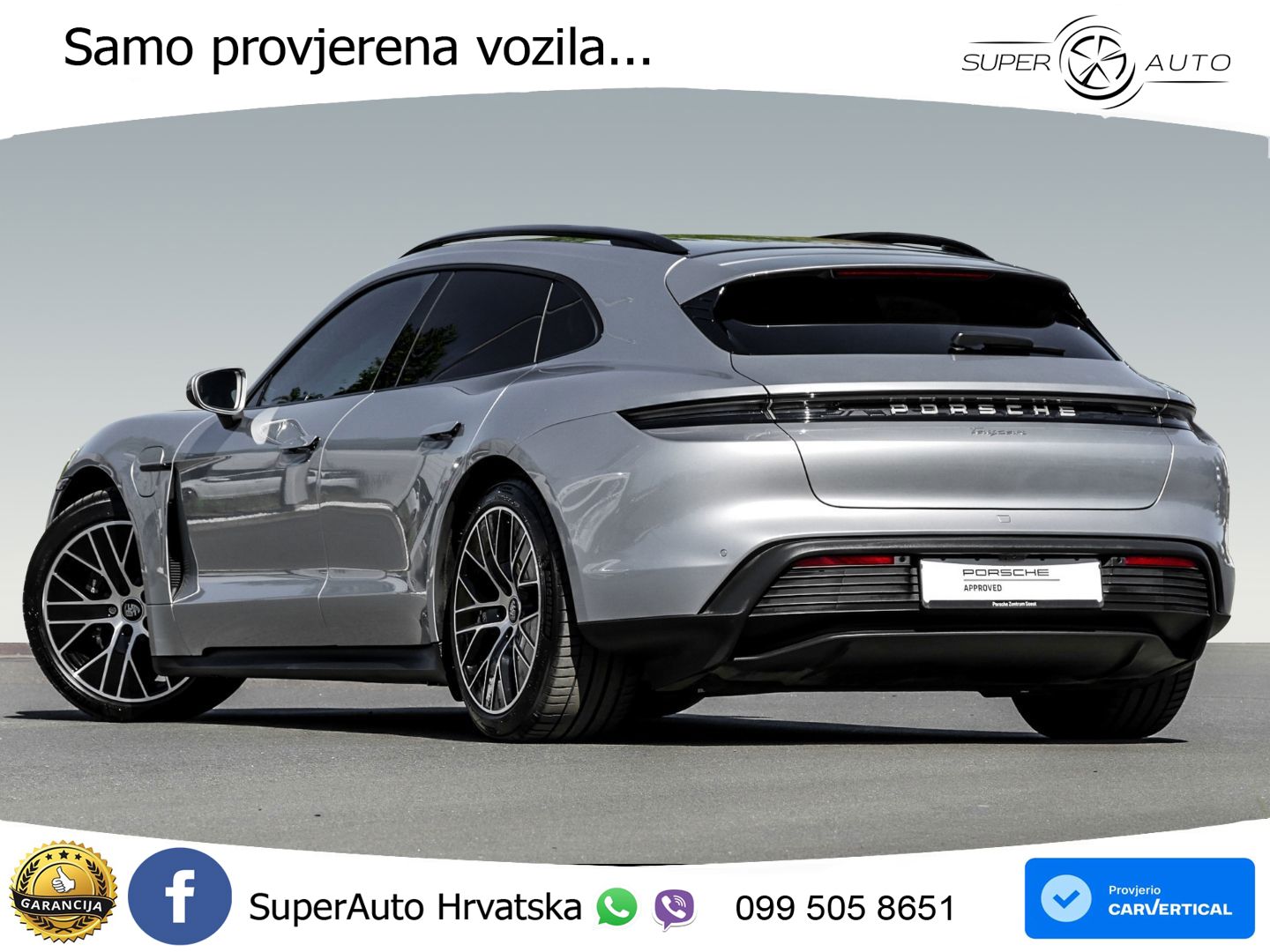 Porsche Taycan Sport Turismo Performance Plus 93.4 kWh (476 KS)