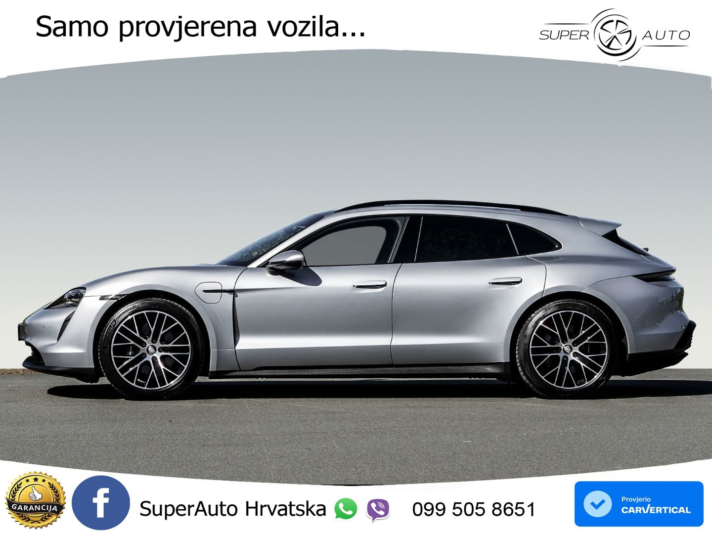Porsche Taycan Sport Turismo Performance Plus 93.4 kWh (476 KS)