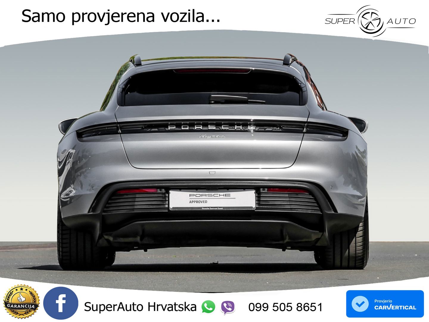 Porsche Taycan Sport Turismo Performance Plus 93.4 kWh (476 KS)