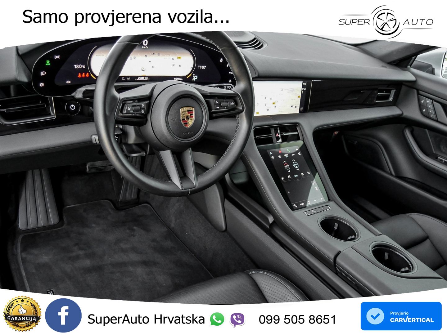 Porsche Taycan Sport Turismo Performance Plus 93.4 kWh (476 KS)