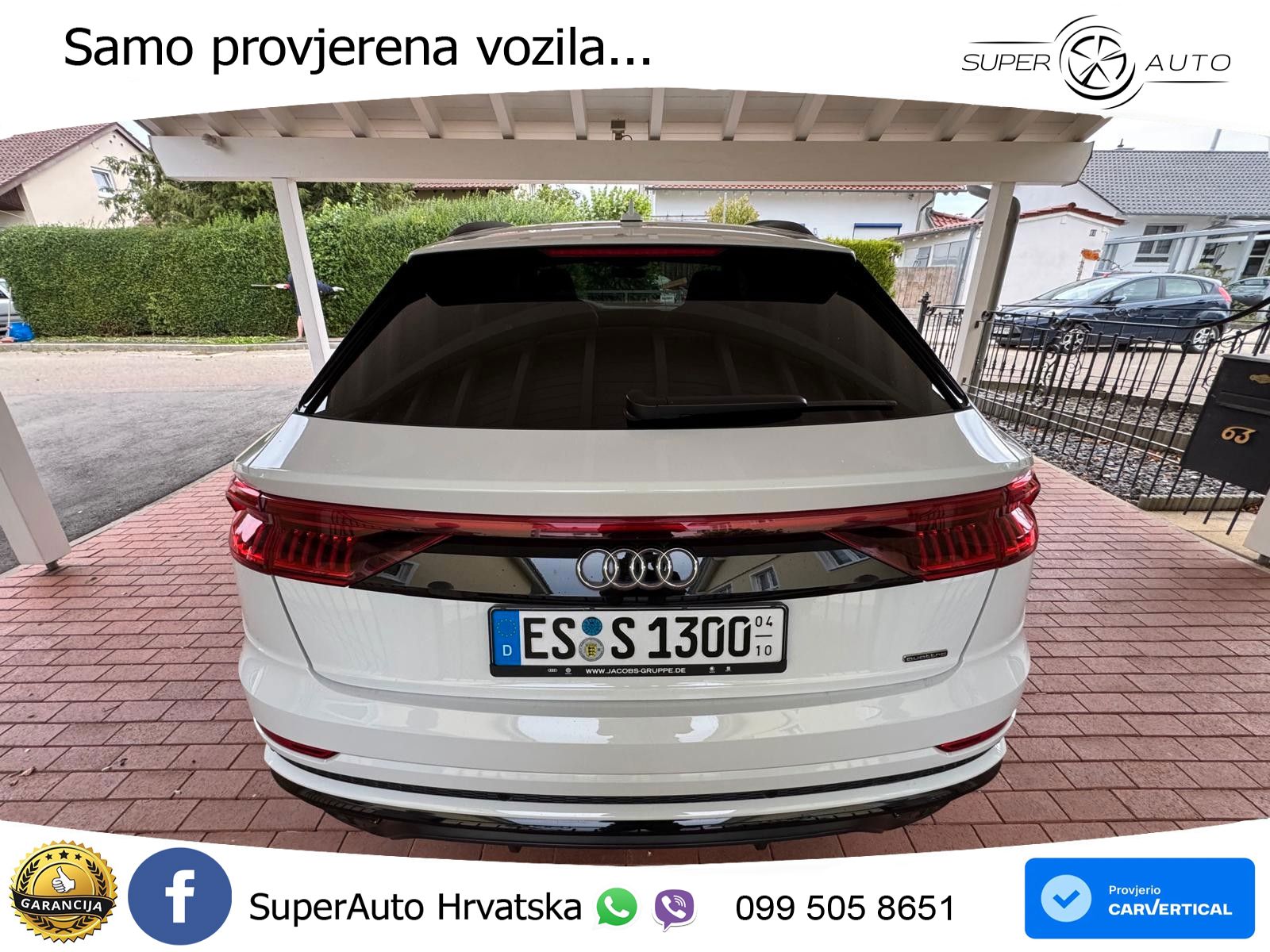 Audi Q8 50 TDI V6 (286 KS) quattro Tiptronic
