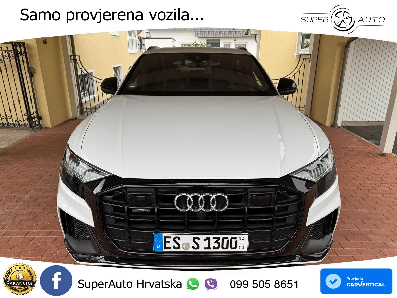 Audi Q8 50 TDI V6 (286 KS) quattro Tiptronic
