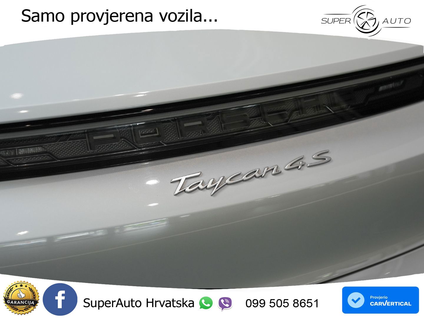 Porsche Taycan 4S 105 kWh (598 KS)