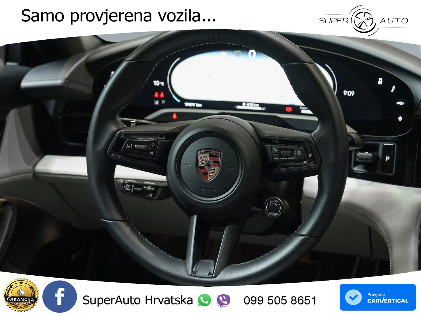 Porsche Taycan 4S 105 kWh (598 KS)