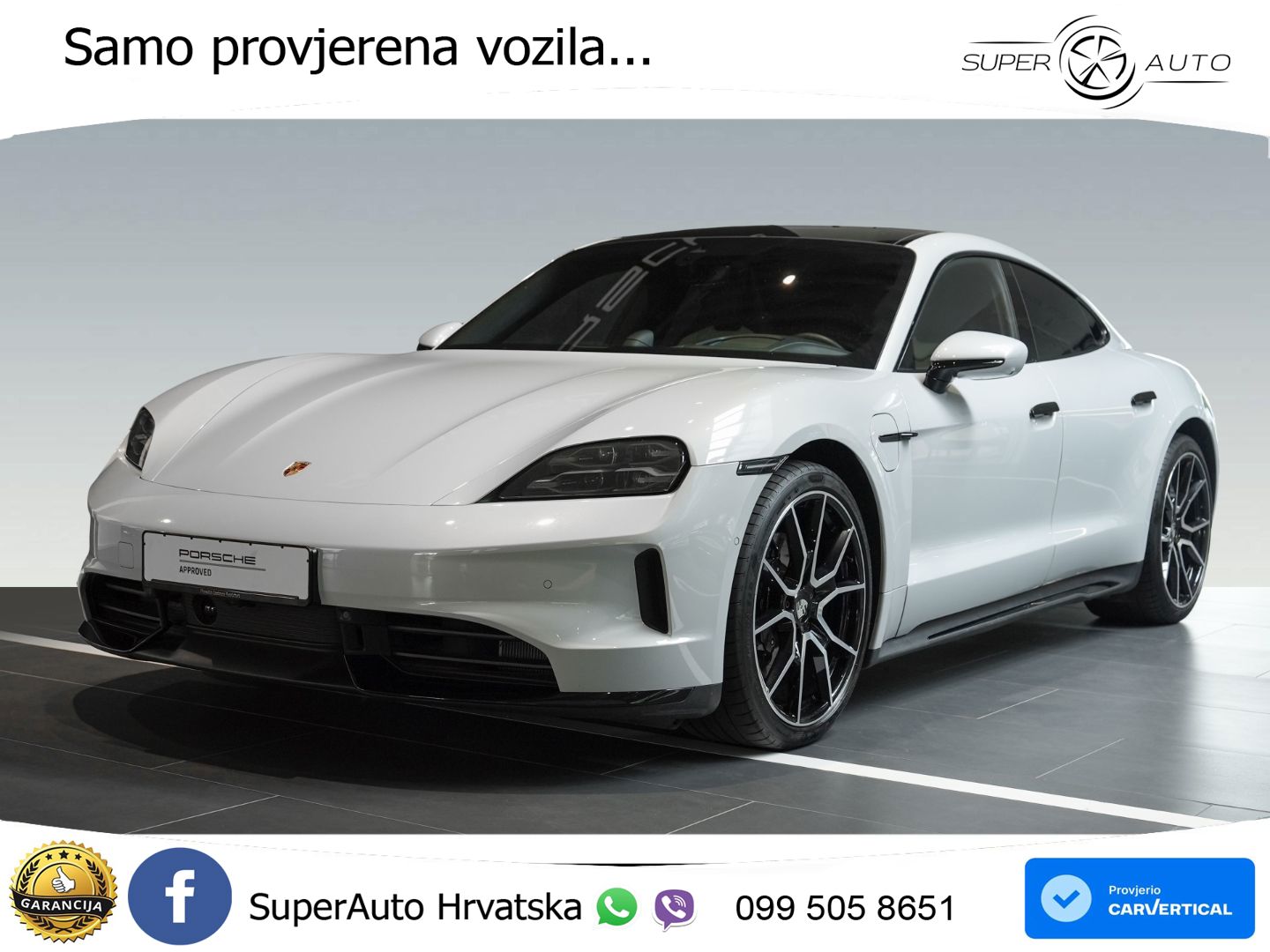 Porsche Taycan 4S 105 kWh (598 KS)