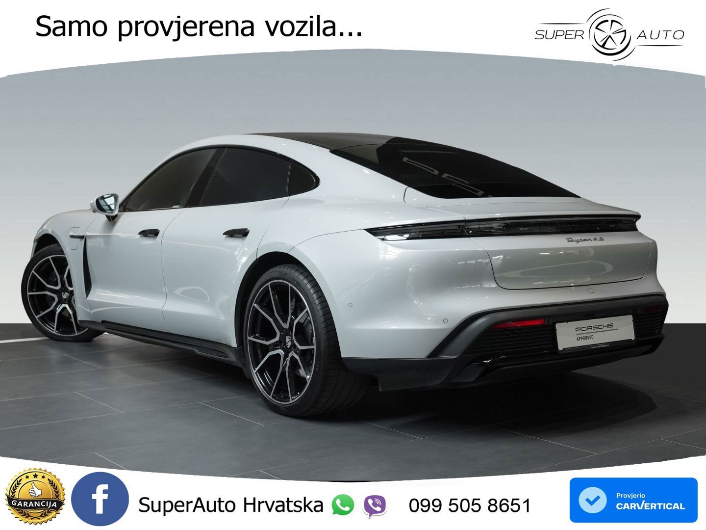 Porsche Taycan 4S 105 kWh (598 KS)