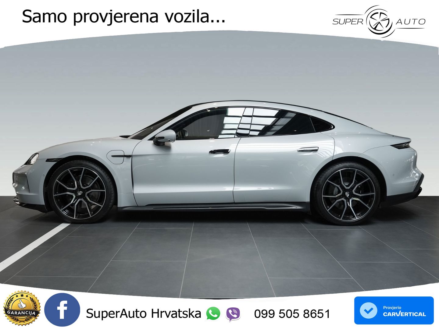 Porsche Taycan 4S 105 kWh (598 KS)