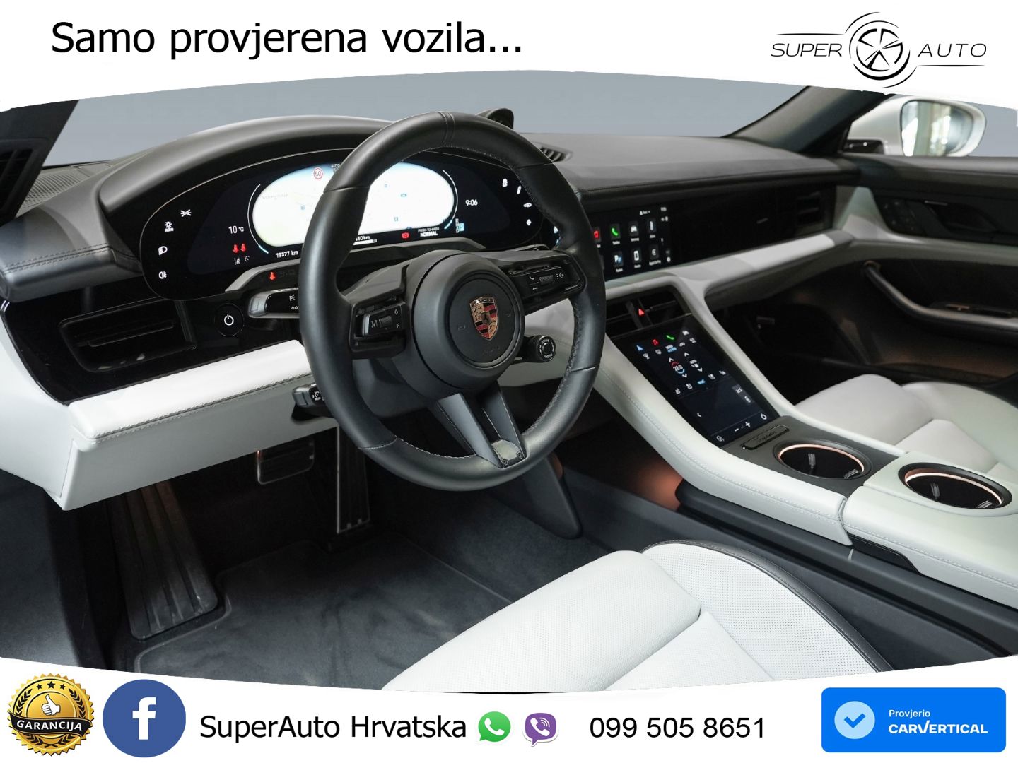 Porsche Taycan 4S 105 kWh (598 KS)
