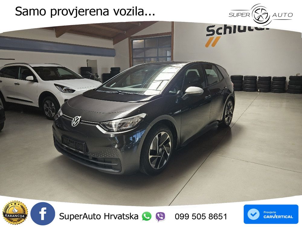 Volkswagen ID.3 Pro Performance 62 kWh (204 KS) LED+GR SJED+ACC