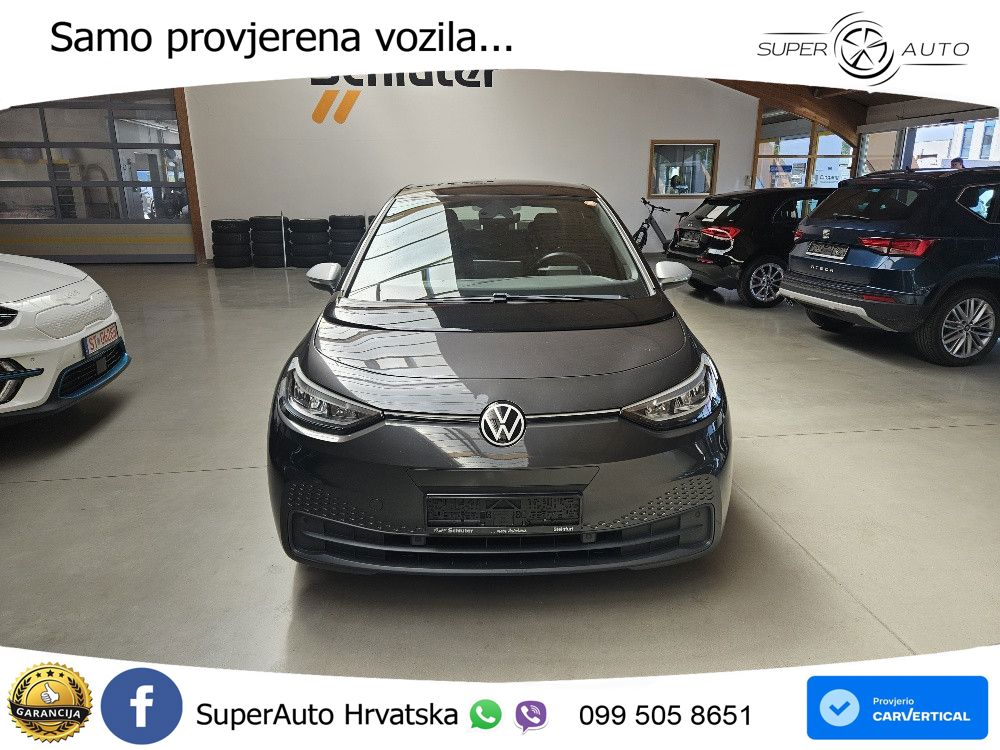 Volkswagen ID.3 Pro Performance 62 kWh (204 KS) LED+GR SJED+ACC